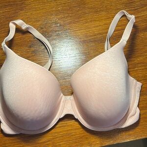 Victoria Secret Uplift Semi Demi T-Shirt Lightly Padded Underwire Bra Sz 32DD